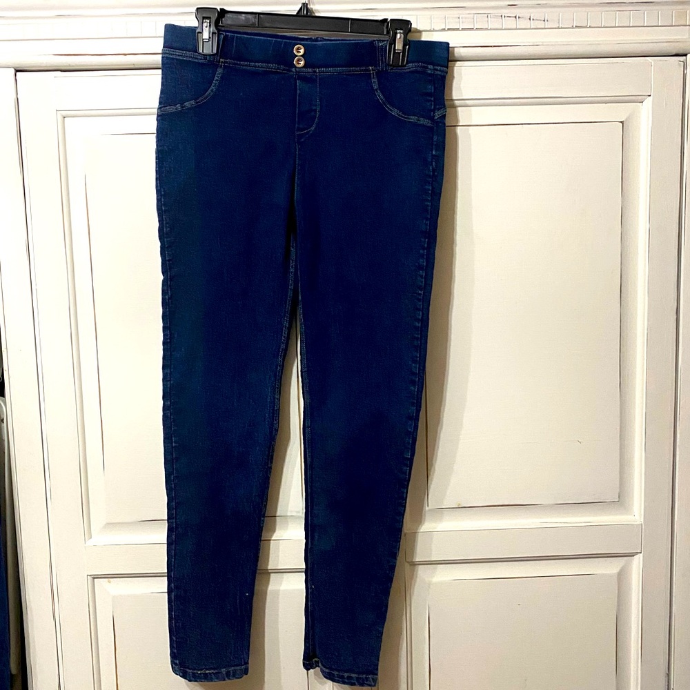 Booty shaping jean leggings